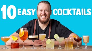 10 Cocktails Every Beginner Can Make [upl. by Amling85]