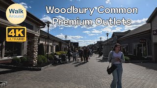 【4K60】 Walking Tour  Woodbury Common Premium Outlets in Central Valley New York [upl. by Aloz]