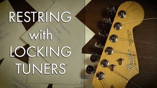 How To Properly ReString Your Locking Tuners  Tone Lab [upl. by Rhoades]