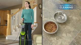 How to use the CleanView® Bagged Pet Upright Vacuum Cleaner  BISSELL [upl. by Farman]