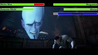 Metro Man vs Megamind with healthbars 50K Subscriber Special [upl. by Eldorado]