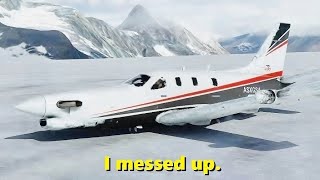 My First Legitimate CRASH in Flight Simulator 2020 Multiplayer [upl. by Ecirtnahs]