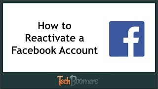 How to Reactivate Facebook Account [upl. by Wallas]