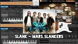 Slank  Mars Slankers Karaoke FL Studio [upl. by Clerc732]