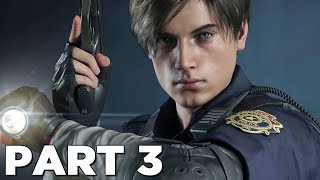 RESIDENT EVIL 2 REMAKE Walkthrough Gameplay Part 3  DR BIRKIN BOSS RE2 LEON [upl. by Oenire]