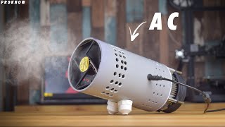 Making a Powerful AC from Peltier Homemade AC for Summer [upl. by Rehtnug]