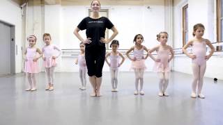 Joffrey Ballet School NYC Pre Ballet 1 Class for Ages 56  The Childrens Program [upl. by Armanda189]