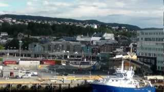 Trondheim Cruise Pier [upl. by Yhtomit557]