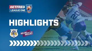 Highlights  Doncaster v Midlands Hurricanes [upl. by Meelas772]