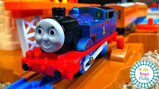 HUGE TOMY Thomas amp Friends Ultimate Set Track Build [upl. by Novyar]