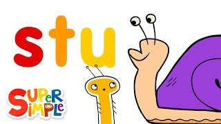 The Letters STU  Pratfall ABCs  ​​🌈 Super Simple ABCs [upl. by Bucella]