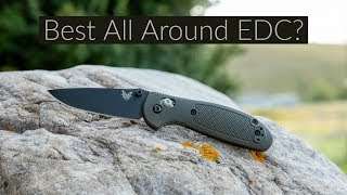 Benchmade Mini Griptilian  Solid EDC Knife  October 2019 [upl. by Atinyl29]