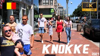 KNOKKE  BELGIUM Walking Tour 4k60fps مدينة كنوك  بلجيكا 2021 [upl. by Leuname9]