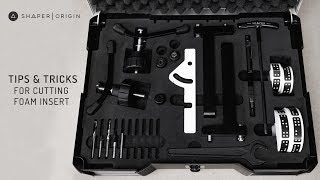 Shaper Customizable Systainer Tips amp Tricks for Cutting Foam Insert [upl. by Mumford]