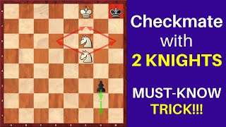 Is It Possible To Checkmate with 2 Knights [upl. by Hoenack810]