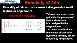 B3 Rancidity of fats and oils SL [upl. by Moyers]