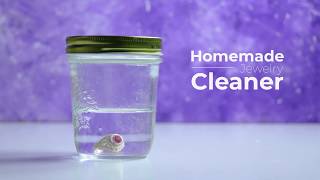 Homemade Jewelry Cleaner  DIY Natural [upl. by Anirrehs712]