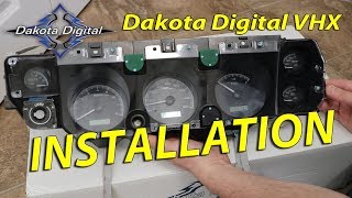 Dakota Digital VHX Dash Installation  1971 Chevelle SS [upl. by Shewchuk557]