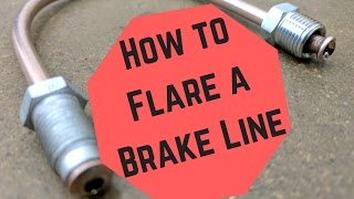 How to Flare a Brake Line [upl. by Ycam616]