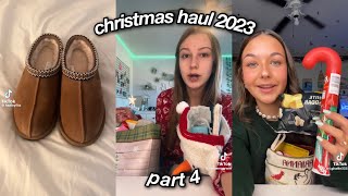 CHRISTMAS HAUL 2023 TIKTOK COMPILATION 4 [upl. by Gerardo300]