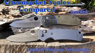 Benchmade Griptilian Aftermarket Scale Comparison [upl. by Acirt]