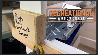 Undermount Drawer Slides DEMYSTIFIED  The Recreational Woodworker [upl. by Atiraj]