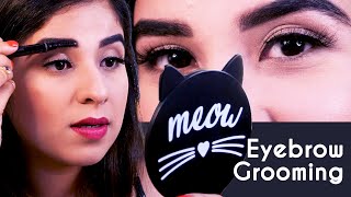 Eyebrow Grooming amp Filling  Aparna Thomas [upl. by Emyam966]