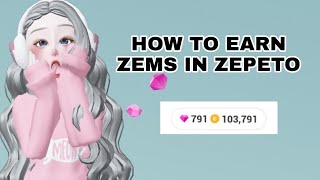 Free gems In Zepeto  Emma Plays [upl. by Nibram]