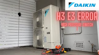 Diagnosing Daikin H3 E3 Error EP 1 [upl. by Wrightson]