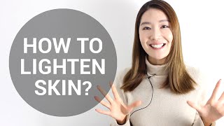 How to Lighten Skin Korean Skin Brightening Tips  Wishtrend TV [upl. by Arved]