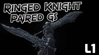 Dark Souls 3 Ringed Knight Paired Greatswords Weapon Showcase Ep50 [upl. by Gun]