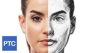 How To Create a Pencil Drawing From a Photo In Photoshop  Line Drawing Effect [upl. by Epperson]