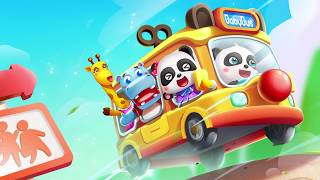 Baby Panda’s School Bus  Drive Amazing Baby Bus  Game Preview  BabyBus Game [upl. by Atela]