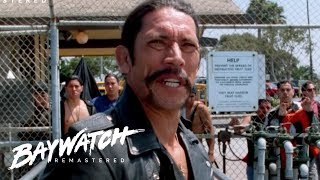 Danny Trejo Cameo  Baywatch Remastered [upl. by Crescint805]