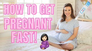 HOW TO GET PREGNANT FAST  TTC TIPS OVULATION TIMING PREGNANCY [upl. by Richy]