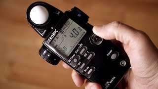 Learning how to use your Light Meter for film photography [upl. by Mitzie]