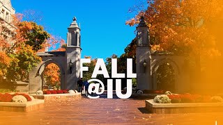 A walk through campus  Fall in Bloomington [upl. by Ydnew]