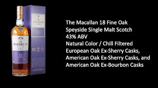 Macallan 18 Fine Oak [upl. by Brander]