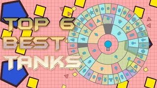 TOP 6 OVERALL BEST CLASSES  TANKS  Diepio [upl. by Timofei892]