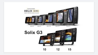 Humminbird Solix vs Helix Comparison [upl. by Noraha852]