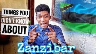 Things you DIDNT know about ZANZIBAR [upl. by Nortal]