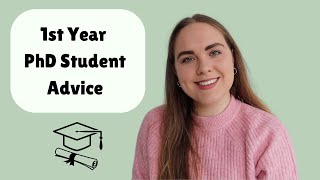 First Year PhD Student Advice  20 Things to do Early in Your PhD [upl. by Hirst729]