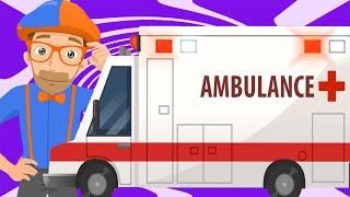 Ambulance Song  Educational Songs For Kids [upl. by Ettennej]