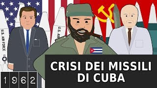 La CRISI dei missili di CUBA  STORIA USARussia [upl. by Jaban]