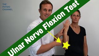 How to do the Ulnar Nerve Flexion Test  Cubital Tunnel Syndrome [upl. by Ycam]