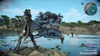 Final Fantasy XV  Randolphs Bosses vs Ring of the Luciis Alterna [upl. by Mastat]