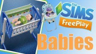 Sims Freeplay  Guide to Babies [upl. by Thesda469]