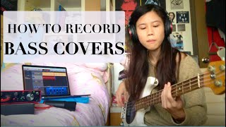 The BEST way to record BASS covers for YouTube in my opinion [upl. by Mahla]