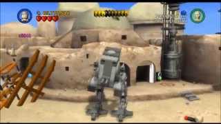 Lego Star Wars Saga  Episode 4  Chapter 3  Mos EIsley Spaceport  GameplayWalkthrough [upl. by Brice]