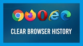 How to Clear your history on ALL major browsers  Guide [upl. by Losyram]